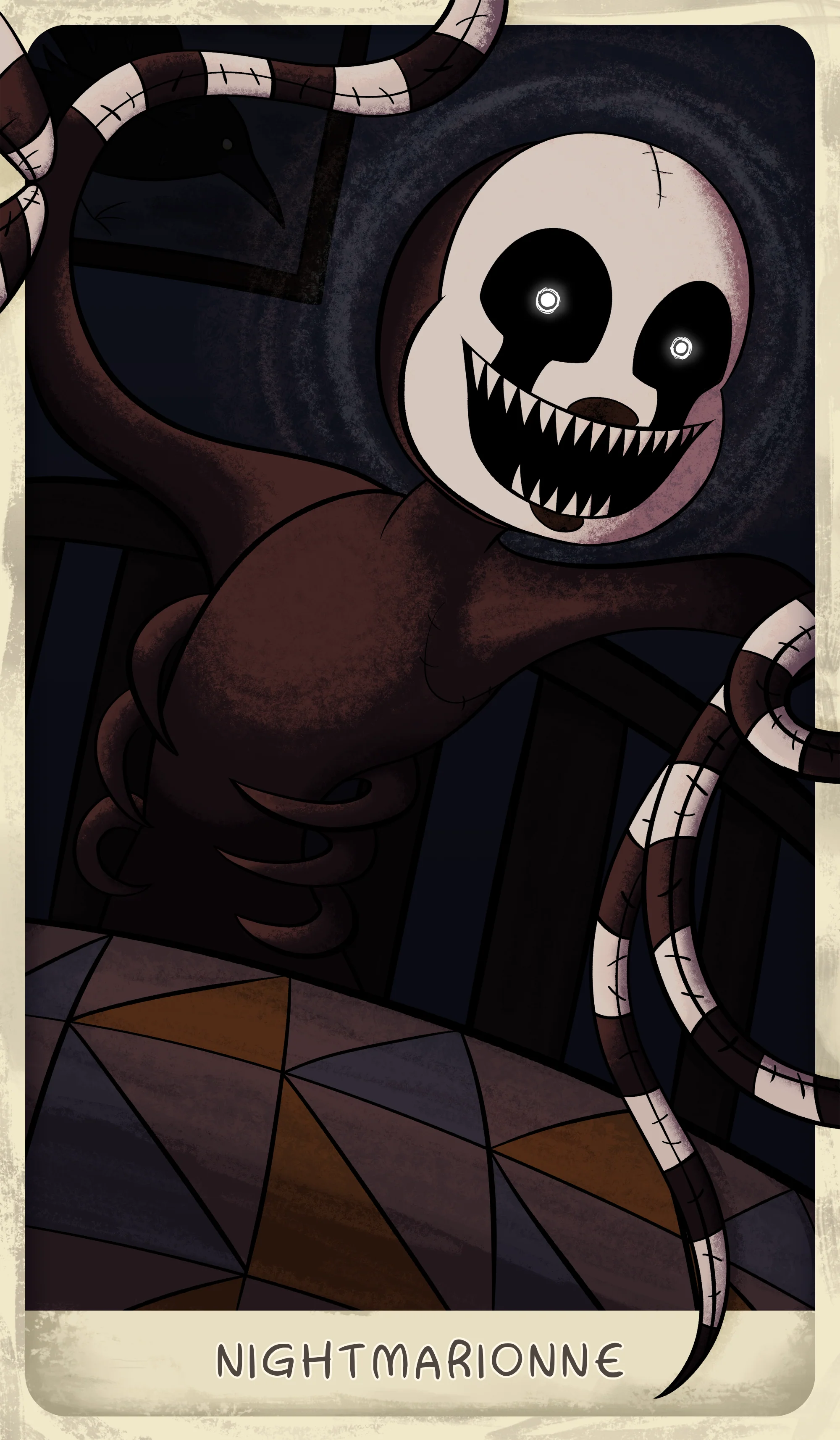 Nightmarionne Plush with LED Glowing Eyes! - Image 8